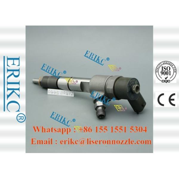 Quality ERIKC 0 445 110 412 Heavy Truck Injections 0445110412 Bosch Fuel Pump Injector 0445 110 412 for JAC wholesale