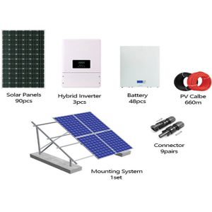 Home 3KW 5KW 10KW Rooftop Solar Panel System Energy Complete