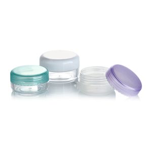 Base Material ps Eye Cream Jar 2.5ml 3ml 5ml Empty Cream for Cosmetic Industrial