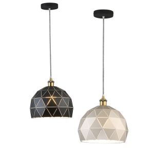 Cheap Zhongshan Modern Design Black Gold Metal Iron Ball Indoor Hanging Pendant Light Lamp Fixture for Kitchen Dinning Room for sale