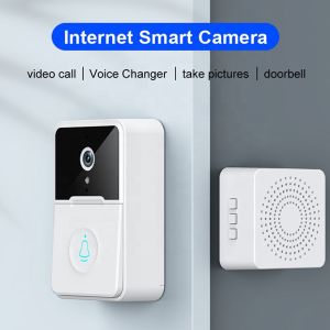 1080P Wireless Battery Powered Smart Doorbell Remote Viewing Wifi Video Doorbell