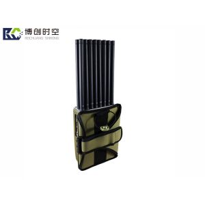 16 channel handheld GPS Signal Jammer 2.4g/5.8g/315m/433m/868mhz remote control