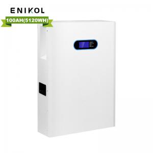 Cheap Powerwall 5kw Wall Mounted LiFePo4 Battery 48V 100Ah Solar Lithium Ion Battery for sale