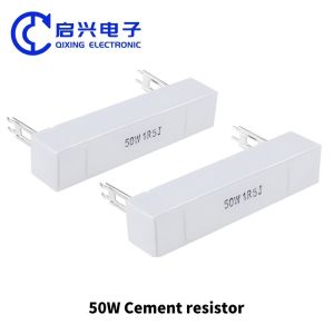 Ceramic Resistor 5W 10W 0.25R 0.5R 3R 27R 12R 100R 5% for High-Power Application