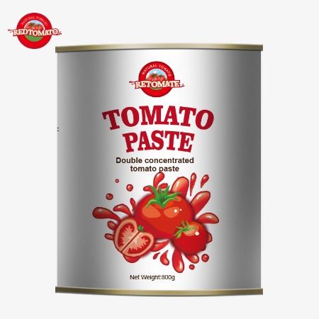 800g Canned Tomato Paste Strictly Complies With Numerous International Quality