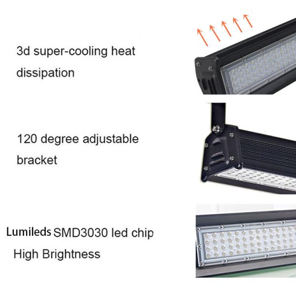 250 Watt Ultra Bright Suspended Linear Led Lighting 37500LM 100V - 277V IP65