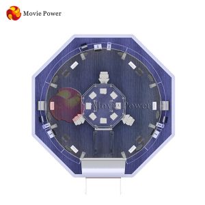 Electric Motion 360 Degree Screen 4d Theater System Equipment