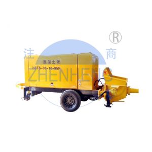 30m3 / H Mobile Diesel Concrete Pump High Configuration Easy To Maintain