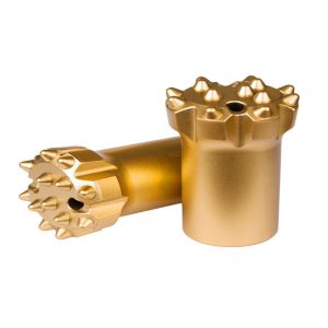 Rock Drilling Tools Long Skirt T45 Tungsten Carbide Thread Drill Bits Button