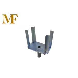 Galvanized Q235 Adjustable U Head Fork Head Jack For Scaffolding