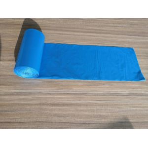 Plastic Garbage Sack Lightweight , Polyethylene Biodegradable Dustbin Bags
