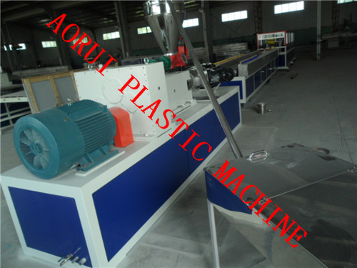 Quality CE ISO9001 WPC Profile Production Line WPC Wood Plastic Profile Making Machine wholesale