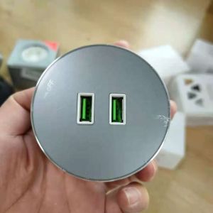 Removable NFC Power Sliding Socket Rail Wall Mounted 250v