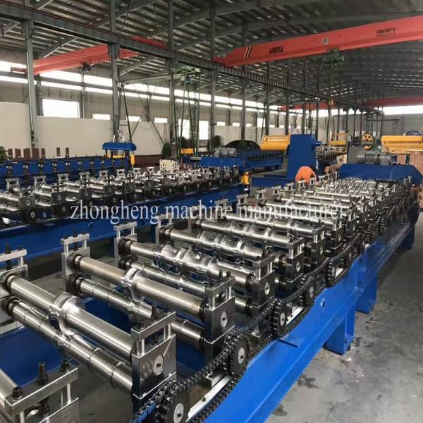 IBR Metal Step Tile / Roofing Sheet Roll Forming Machine Color Steel Sheet
