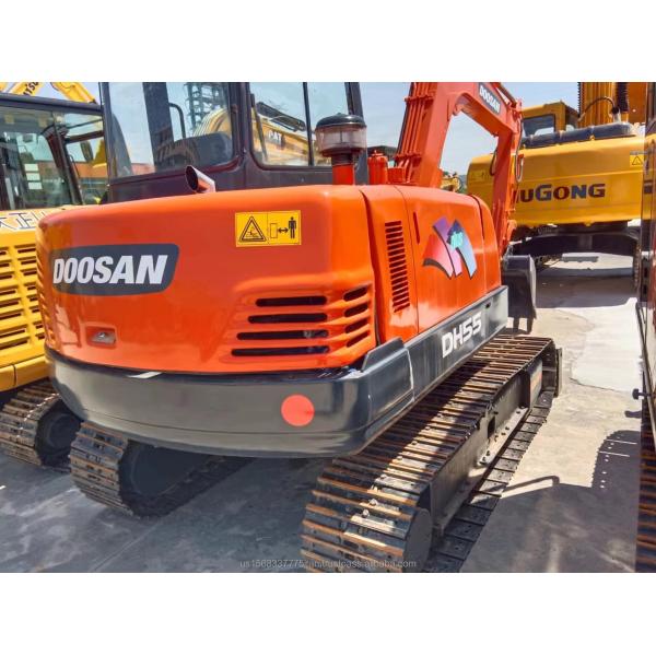 Second-hand DOOSAN DH55 Excavator 6TON Good Efficiency Hydraulic Construction Machine