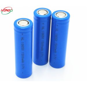 Cheap Large Current Discharge 1500mah Lithium Ion Battery Rechargeable 18650 Cylindrical for sale