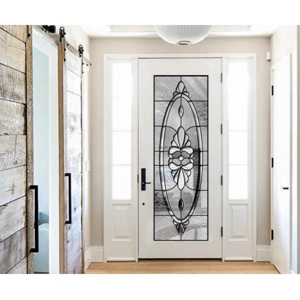 Quality natural light  Sound Insulation Inlaid Door Glass For Building precise measurements wholesale