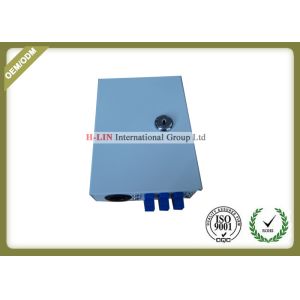 Metal Fiber Termination Box 6 Port , Fiber Optic Cable Junction Box For indoor