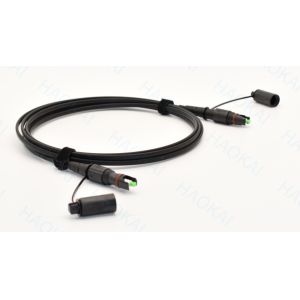 IP67 IP68 Waterproof Patch Cord Drop Fiber Optical Cable With SC / APC Connector