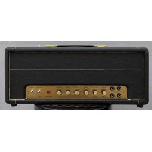Custom Grand JTM45 Handmade Amp Head 50W in Black with Imported Gold Stripe