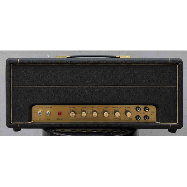 Custom Grand JTM45 Handmade Amp Head 50W in Black with Imported Gold Stripe