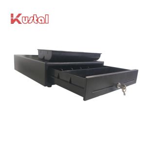 Buy cheap 410mm 12V Metal Structure POS HIPS Plastic Economical Cash Drawer from wholesalers