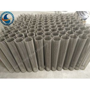 Reverse Profile V Wire Screen / Wedge Wire Screen For Petroleum Industry