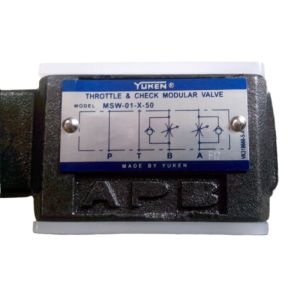 Yuken Check Valves MSW-01-X-50 For High Temperature And Pressure Settings