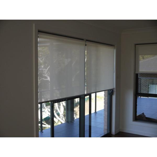 Ready made roller blinds roller shade double saide one way roller blinds spring