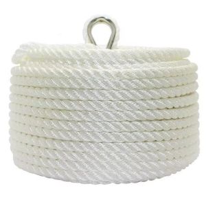 Heavy Duty Nylon Dock Line 16mm x 200m Coil Superior Elasticity for Mooring &