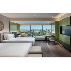 China LPL E1 MDF Wyndham Modern Hotel Furniture Whole Bedroom Sets on sale