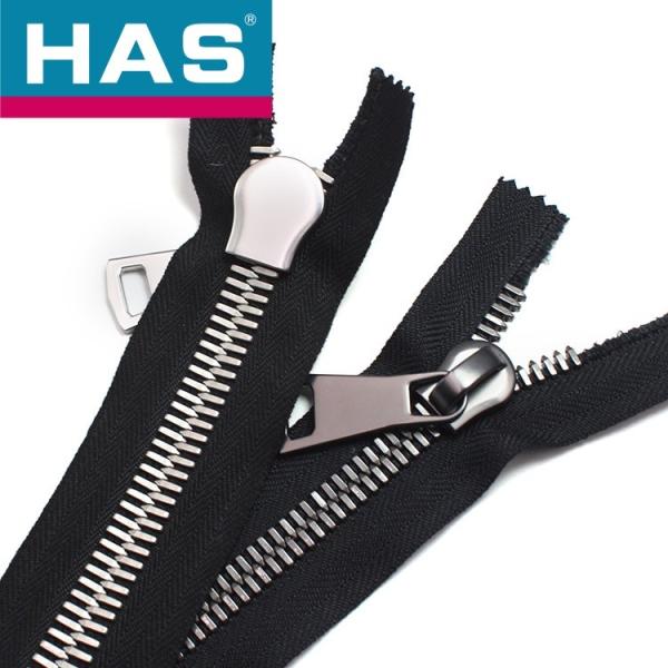 Quality #8 Corn Teeth Zipper Matt Black Two Way Open End Zip For Garment wholesale