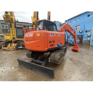 6 Ton Original Japan Used Hitachi ZX60 Crawler Excavator With 40.5KW Engine