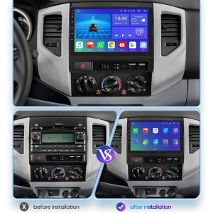 Toyota Tacoma 2005-2013 Android Car Stereo with Wireless Apple CarPlay Android