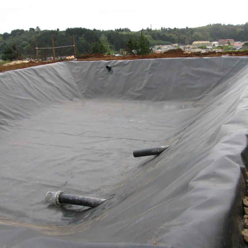 High Density HDPE Geomembrane Liner Sheet Waterproofing Membrane for Fish and