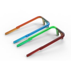 OEM / ODM ： Hot Runner Injection Molding & Transparent On-board Foot Rest (1*2)