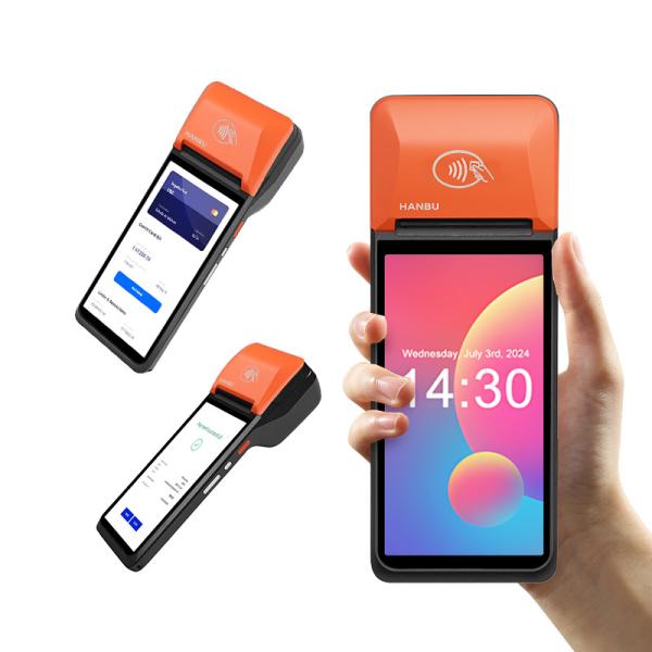 Quality 3GB Ram 16GB Rom POS Smart Terminal 8 Inch GPS POS Machine With 58 Thermal Printer wholesale