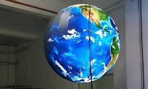 Quality 360 degree flexible Sphere advertising digital led display screens ball wholesale