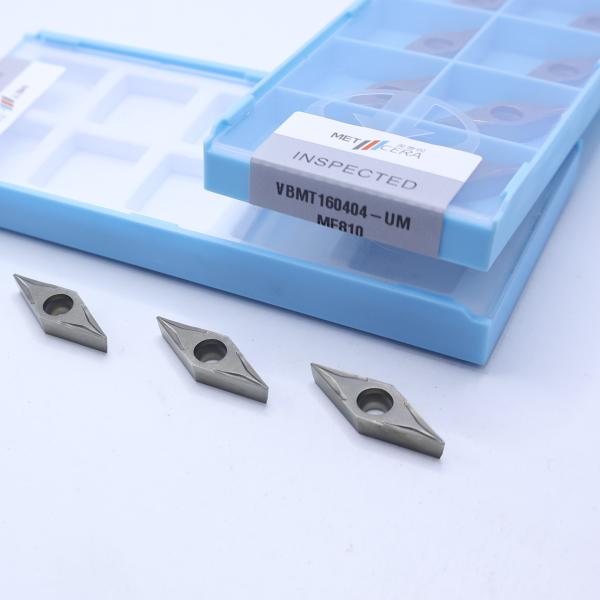 Quality Carbide Turning Insert VBGT16 VBGT1604 Positive CNC Insert With UM Semi-finish Chipbreaker wholesale