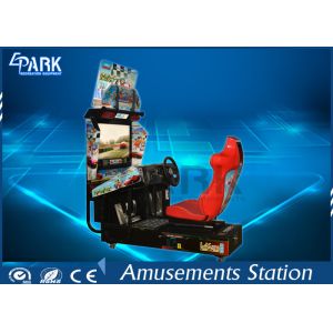 32 Inch HD LCD Screen Racing Game Machine Stereo System For Entertainment