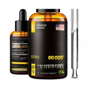 Cheap Factory supplement Vitamin A Drops Liquid for Eye Health Vision Health for daily support for sale