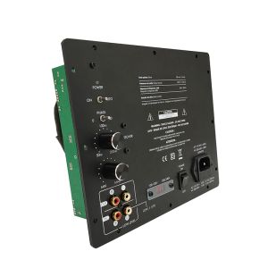 Cheap 150W Output Power Class D Subwoofer Plate Amplifier with 25-200 Hz Frequency Response and &lt;1% Total Harmonic Distortion for sale