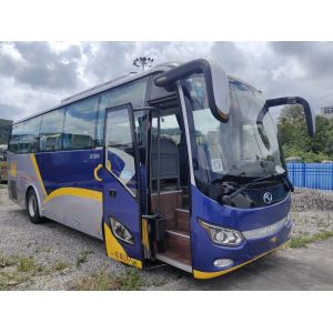 China Coach Bus Second Hand 24 Seats 2020 Year Used Yutong Bus XMQ6901 Diesel Engine RHD LHD Driver Steering Luxury Bus on sale
