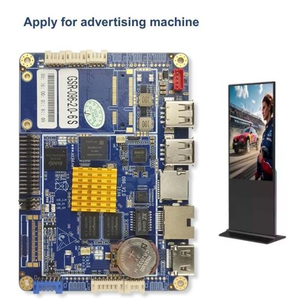 JLD-096 Multi Display Single Board Computer Rockchip PX30 For Video Decoding And
