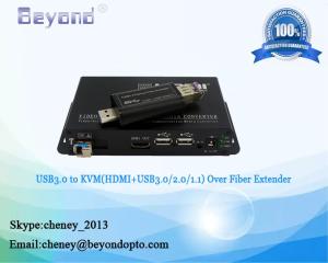 Cheap USB3.0 to KVM fiber converter,Optical USB3.0 to KVM HDMI+USB3.0/2.0/1.1 to fiber extender,KVM+ USB3.0 fiber transceiver for sale