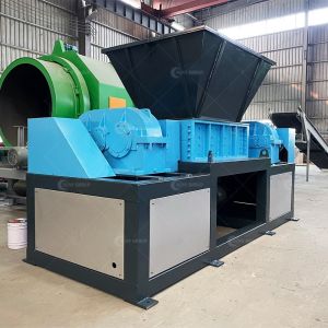 Used Rubber Tyre Recycling Machines with 9CrSi Blades Material and 800-5000kg/h