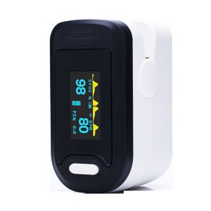 Blood Oxygen Sensor Silicone 30bpm Spo2 Fingertip Pulse Oximeter