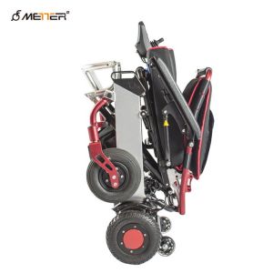 Lightweight Foldable Motorized Wheelchair With 220.46LB Load