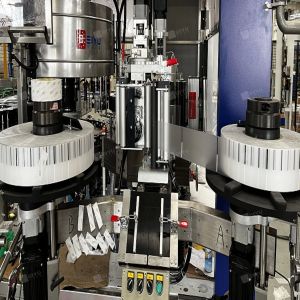 High Precision 3300*3600*2500mm Hot Melt Glue Labeling Machine for D.50-104mm H