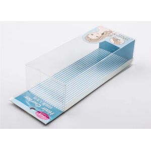 Foldable 0.45mm Transparent Plastic Boxes